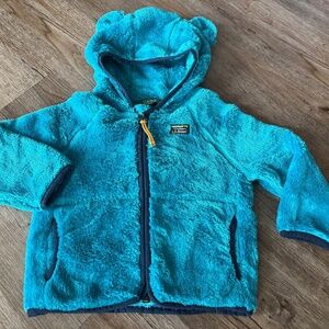L.L. Bean Fleece Hooded Kids Jacket